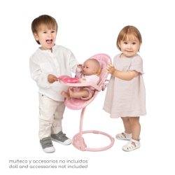 Krzesełko-Huśtawka 3 w 1 dla Lalek Honey DeCuevas 51570 | DeCuevas Toys