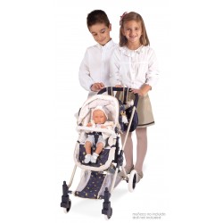 Klasyczny wózek dla lalek XL Classic 3x1 DeCuevas Toys 80732 | DeCuevas Toys